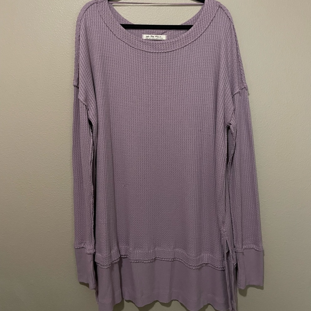 ✨FREE PEOPLE✨ Waffle Top